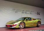 Ferrari 458 Spider Golden Shark by Office-K 2014 года